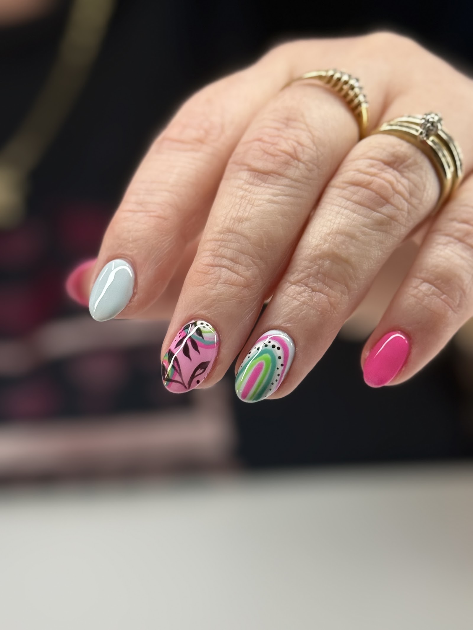 House of Beauty Hair & Nail Salon nail work in Moncks Corner, South Carolina